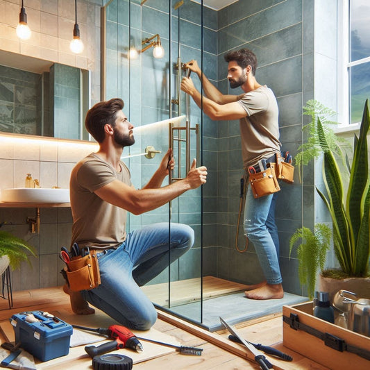 Shower Screen Installation (Frameless) - TipTop Showers